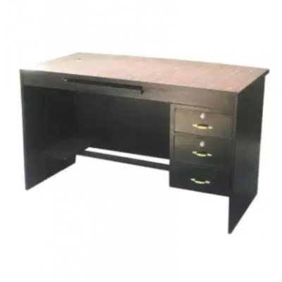 Black Wooden Office Table